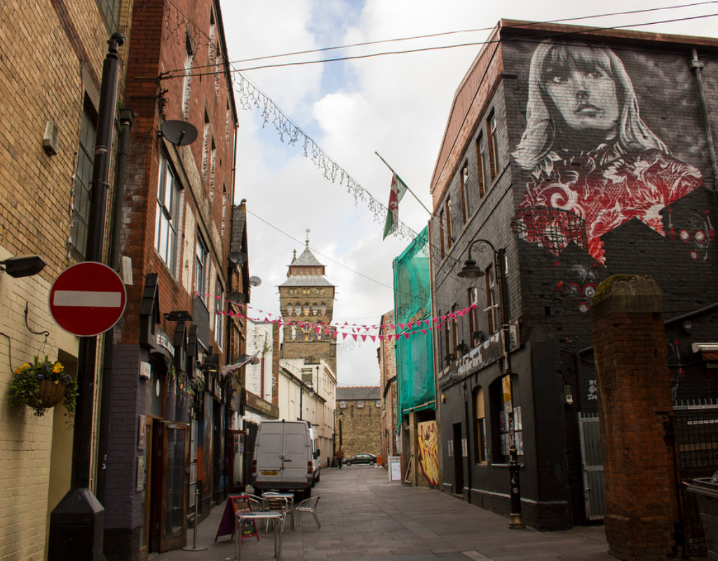 Corporate Christ - Womanby Street, Cardiff